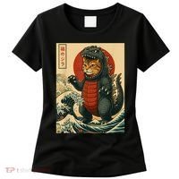 Catzilla Japanese Art Cat Cat Zilla Women's T-Shirt thumb 0