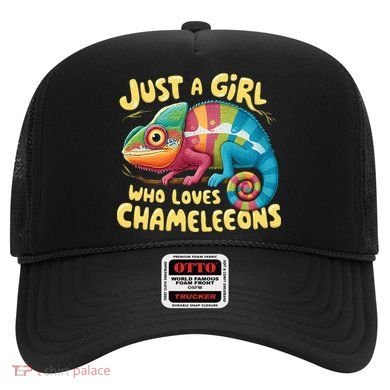 Chameleon Just A Girl Who Loves Chameleons Hat