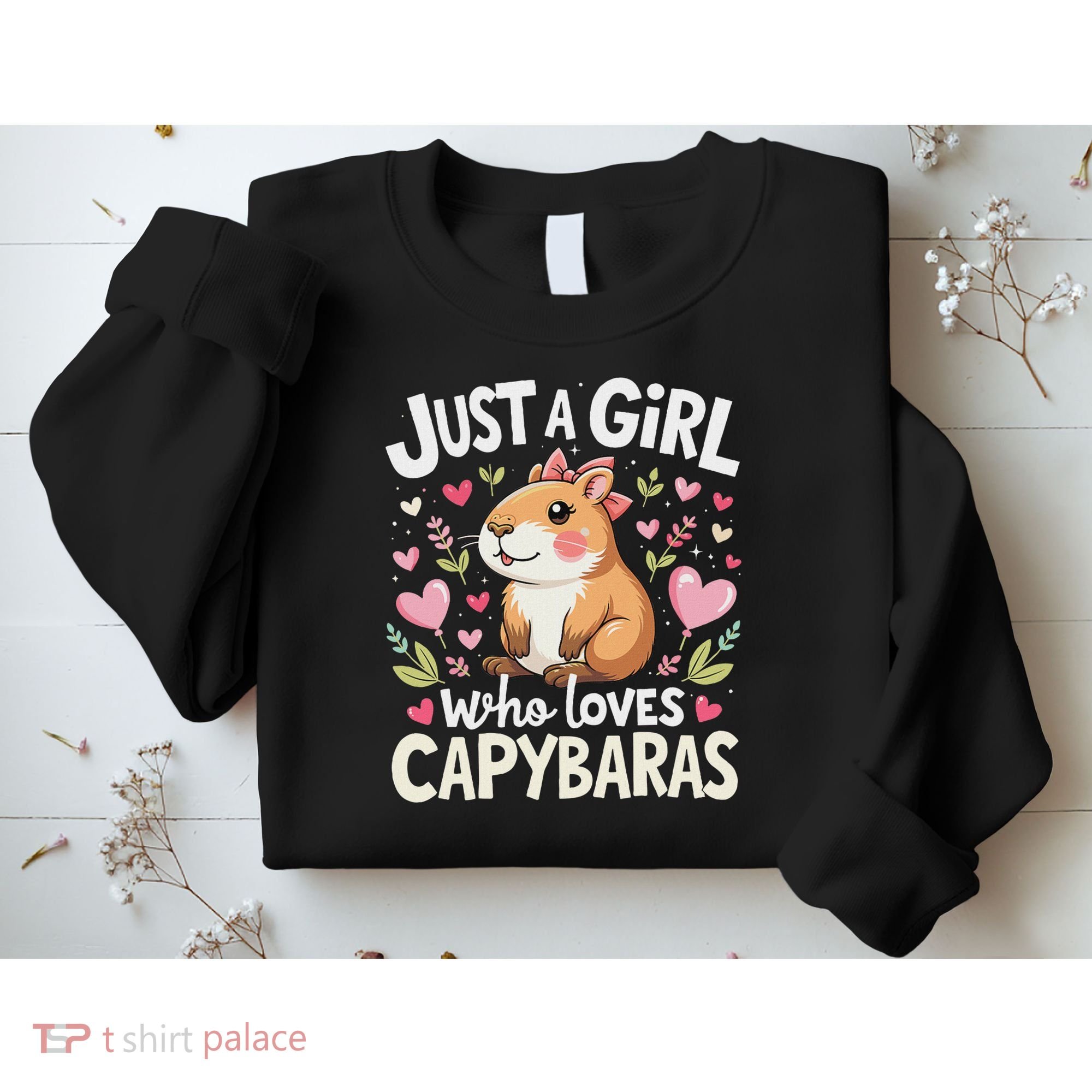 Capybara Just A Girl Who Loves Capybara Lover Boy Sweatshirt