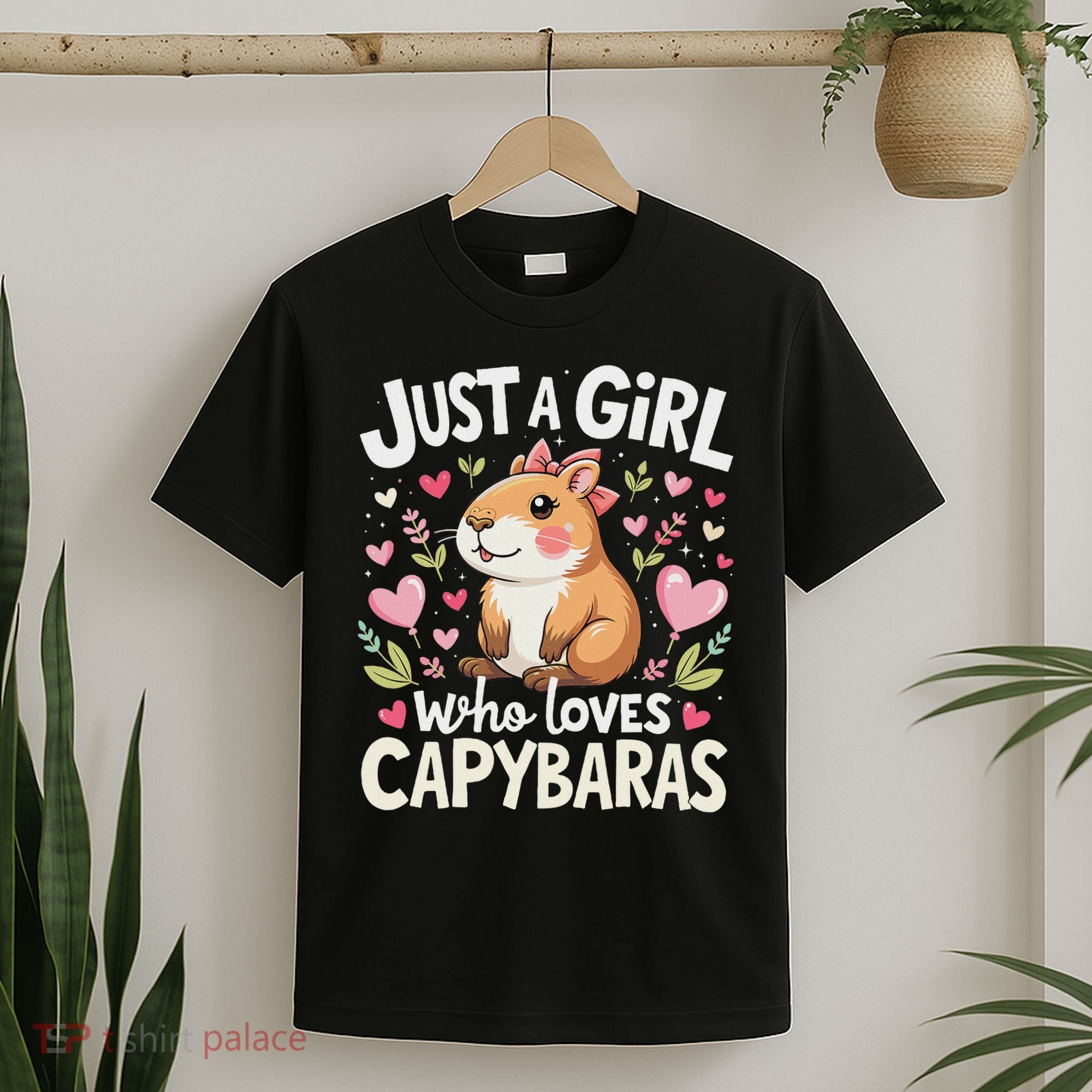 Capybara Just A Girl Who Loves Capybara Lover Boy T-Shirt