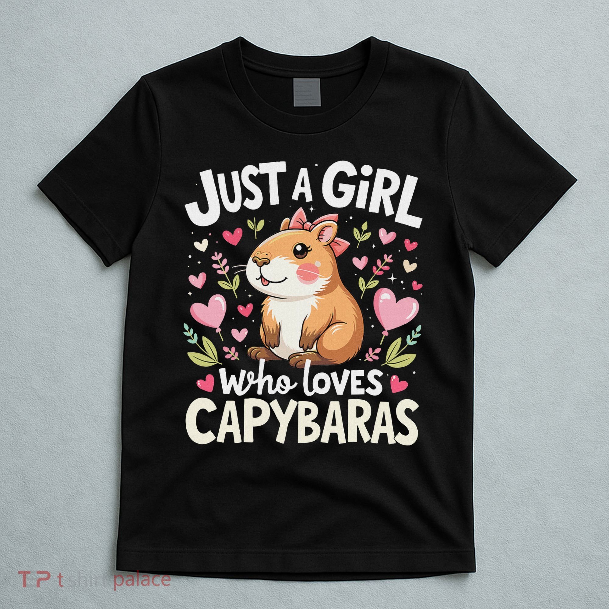 Capybara Just A Girl Who Loves Capybara Lover Boy T-Shirt