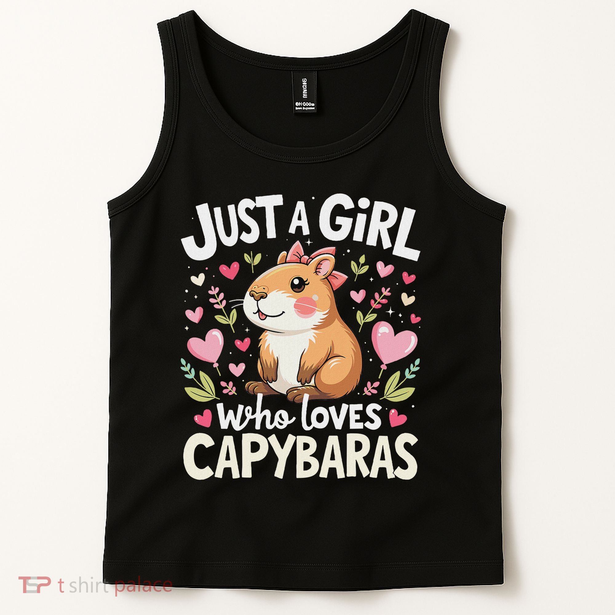 Capybara Just A Girl Who Loves Capybara Lover Boy Tank Top