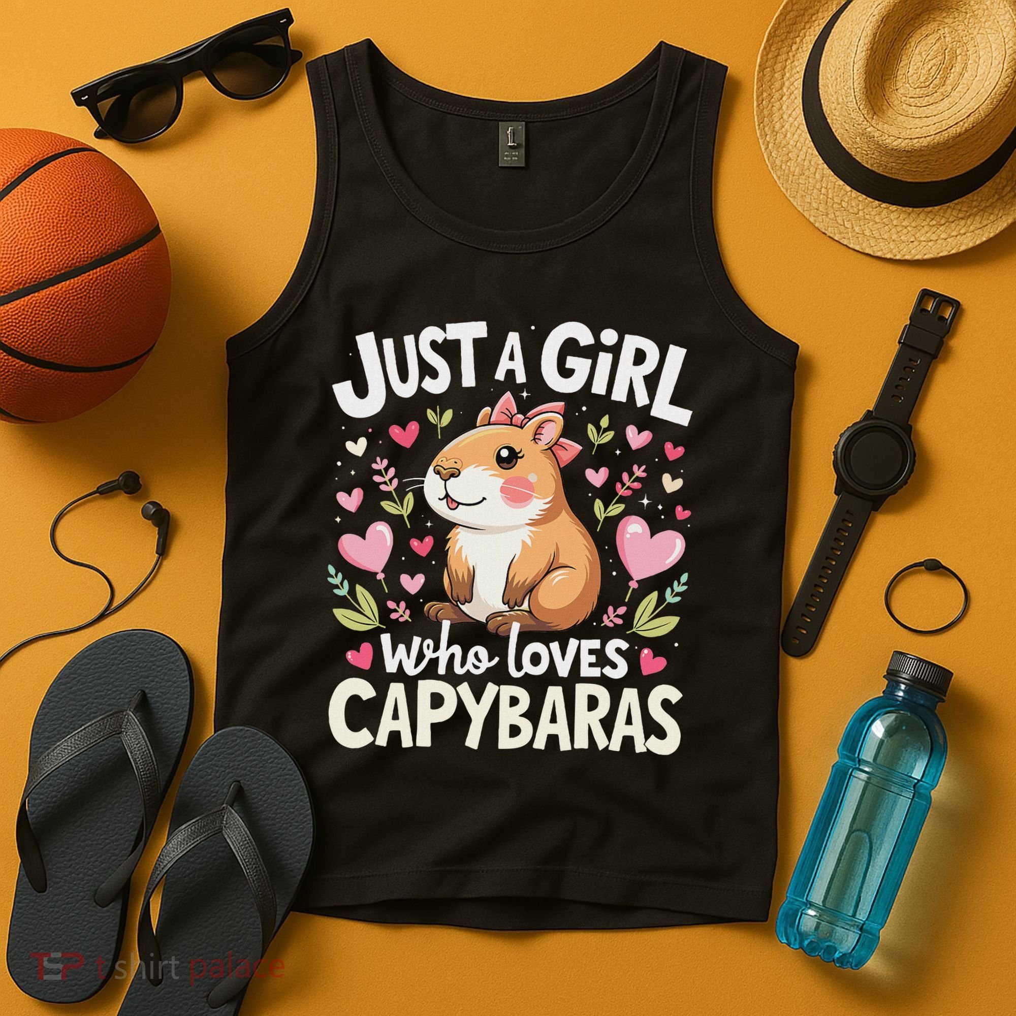 Capybara Just A Girl Who Loves Capybara Lover Boy Tank Top