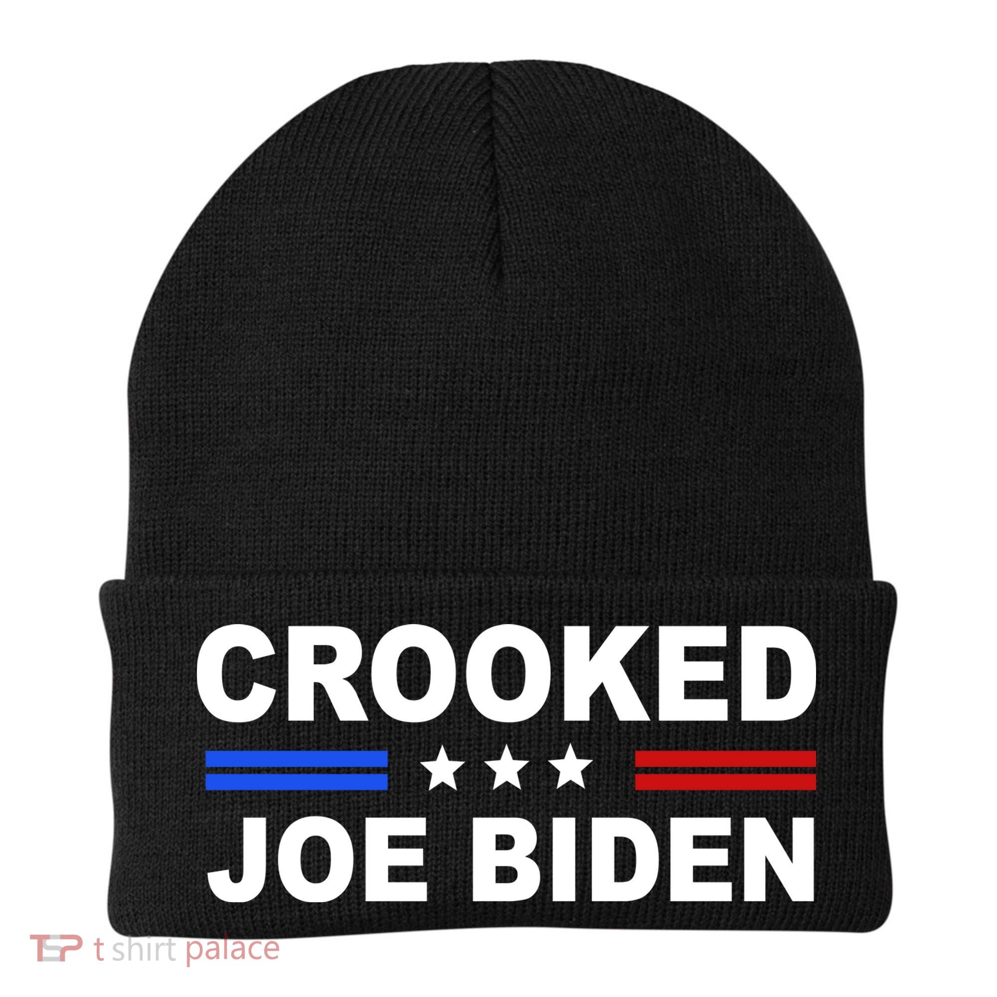 Crooked Joe Biden Trump Quote Political Beanie