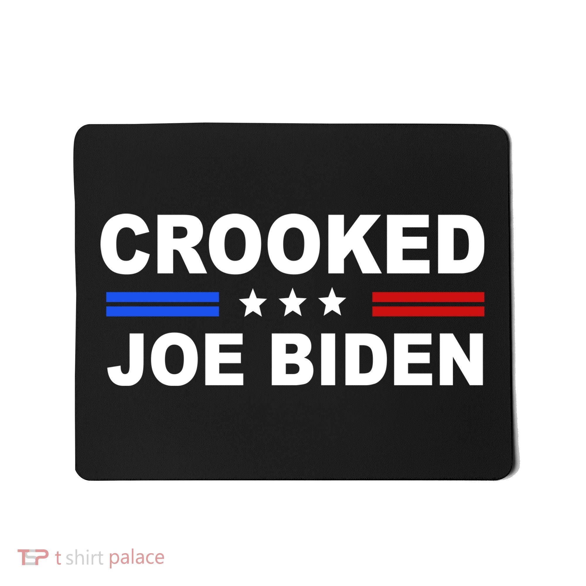 Crooked Joe Biden Trump Quote Political Mousepad