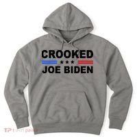 Crooked Joe Biden Trump Quote Political Hoodie thumb 0