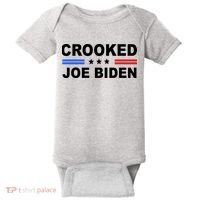 Crooked Joe Biden Trump Quote Political Baby Bodysuit thumb 0