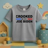 Crooked Joe Biden Trump Quote Political Toddler T-Shirt thumb 3