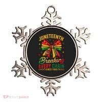 Coquette Juneteenth Breaking Every Chain Since 1865 Ornament thumb 0