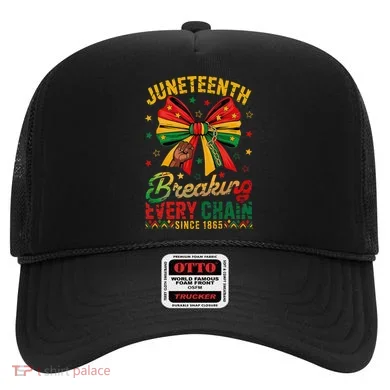 Coquette Juneteenth Breaking Every Chain Since 1865 Hat