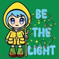 Christmas Jubilee Be The Light Luce Anime Mascot Of The 2025 Xmas Gift T-Shirt thumb 7