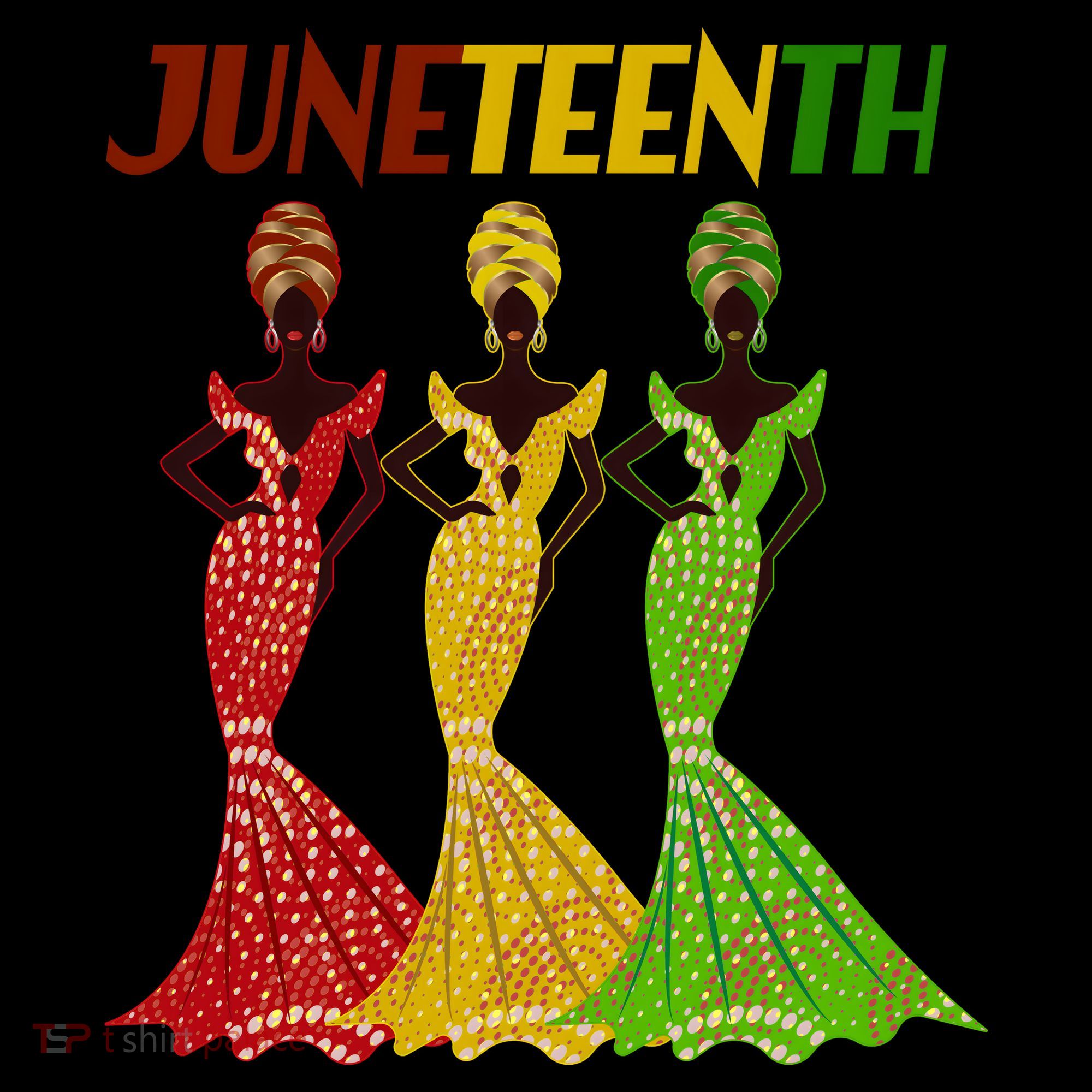 Celebrate Juneteenth Beautiful Black African American Women Attire Coffee Mug