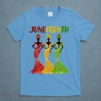 Celebrate Juneteenth Beautiful Black African American Women Attire T-Shirt thumb 4