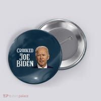 Crooked Joe Biden Button thumb 0