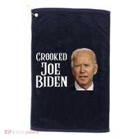 Crooked Joe Biden Golf Towel thumb 0