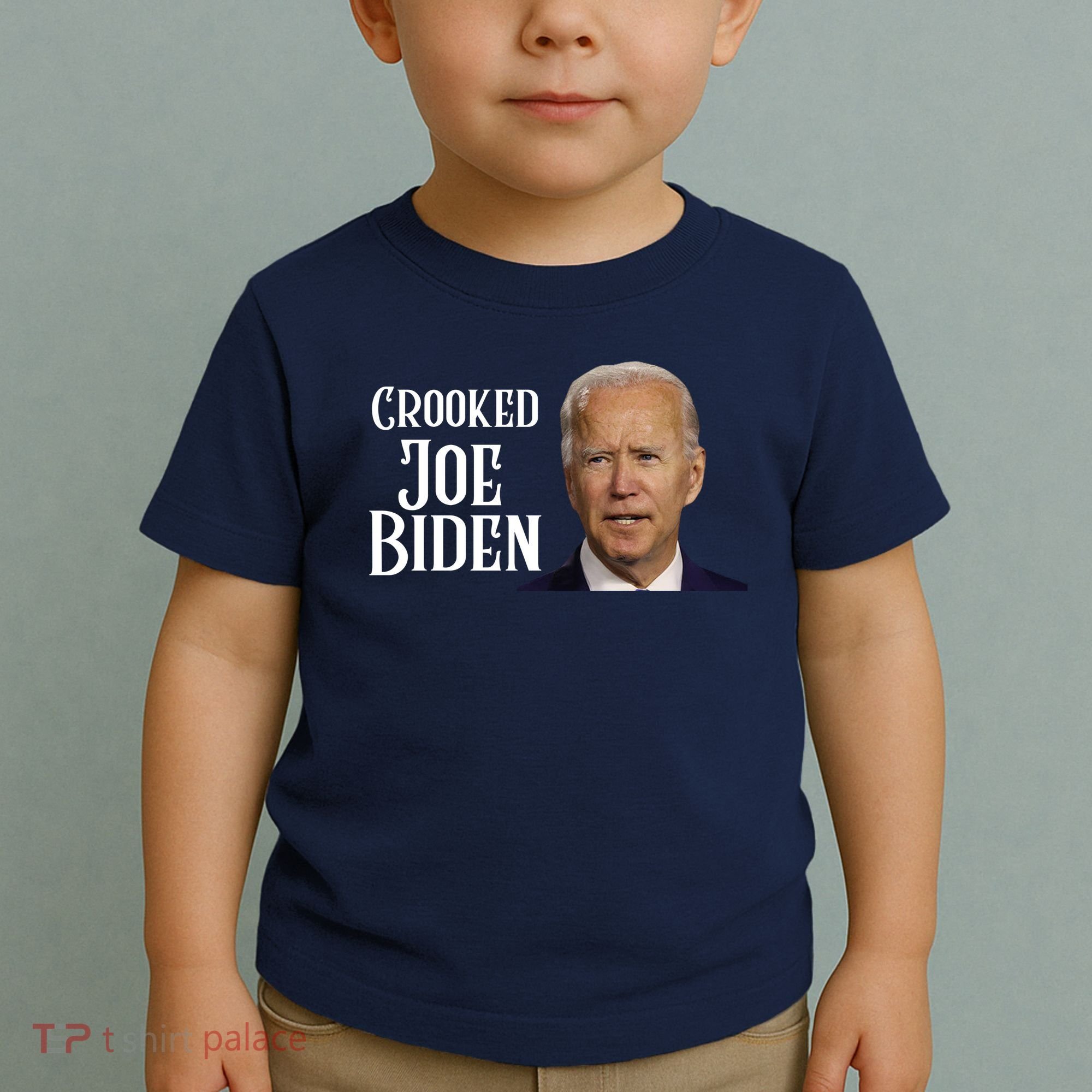 Crooked Joe Biden Toddler T-Shirt