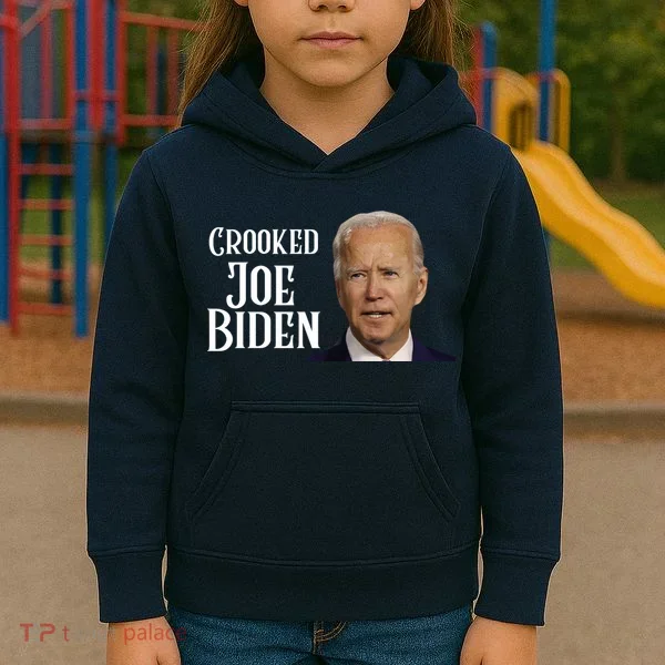 Crooked Joe Biden Kids Hoodie