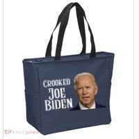 Crooked Joe Biden Tote Bag thumb 2
