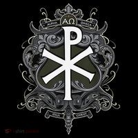 Christogram Jesus Christ Symbol Chi Ro Alpha Omega Catholic Coffee Mug thumb 5