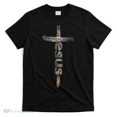 Camo Jesus Cross T-Shirt