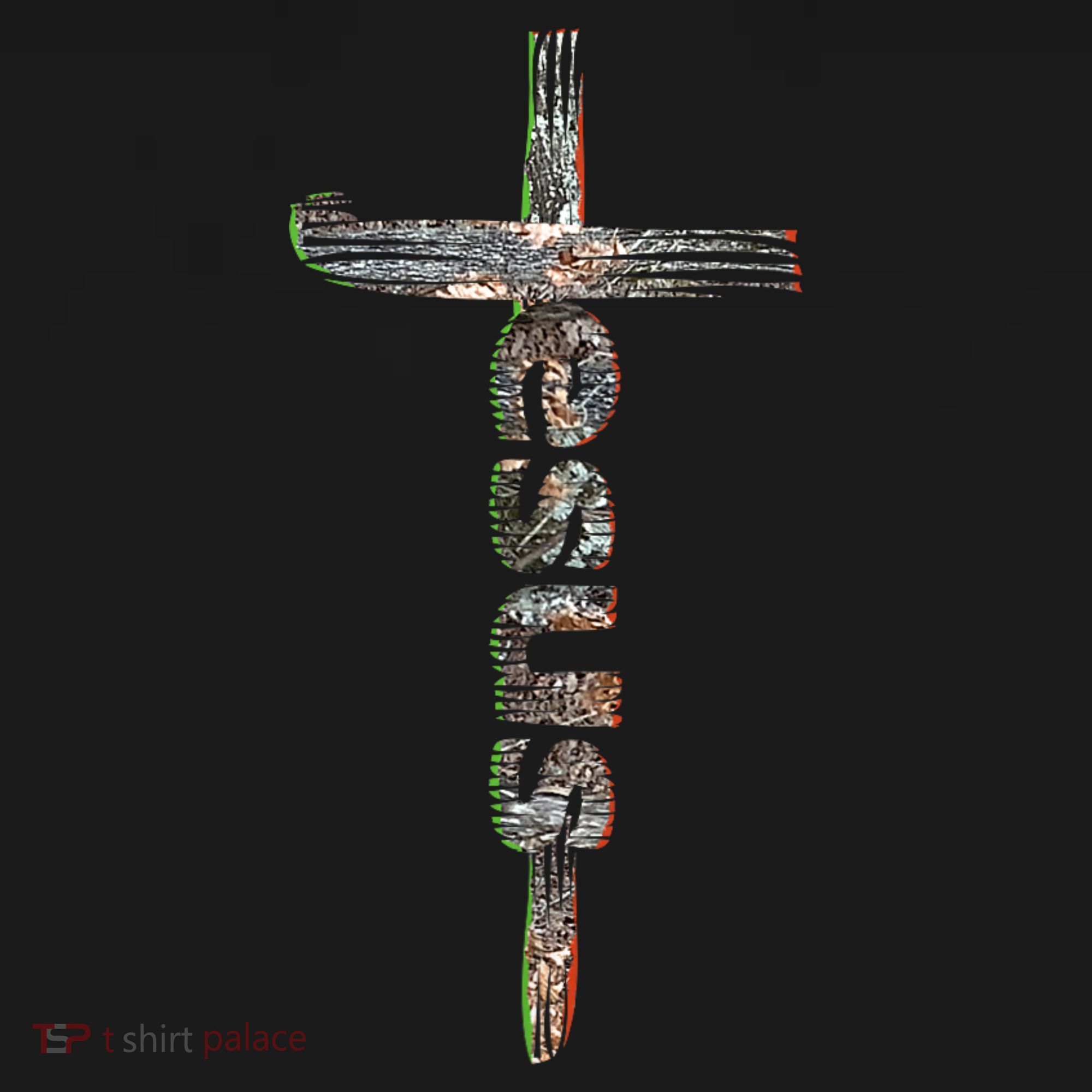 Camo Jesus Cross Pajama Set