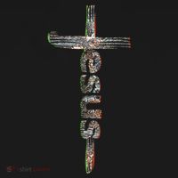 Camo Jesus Cross Kids Long Sleeve Shirt thumb 2