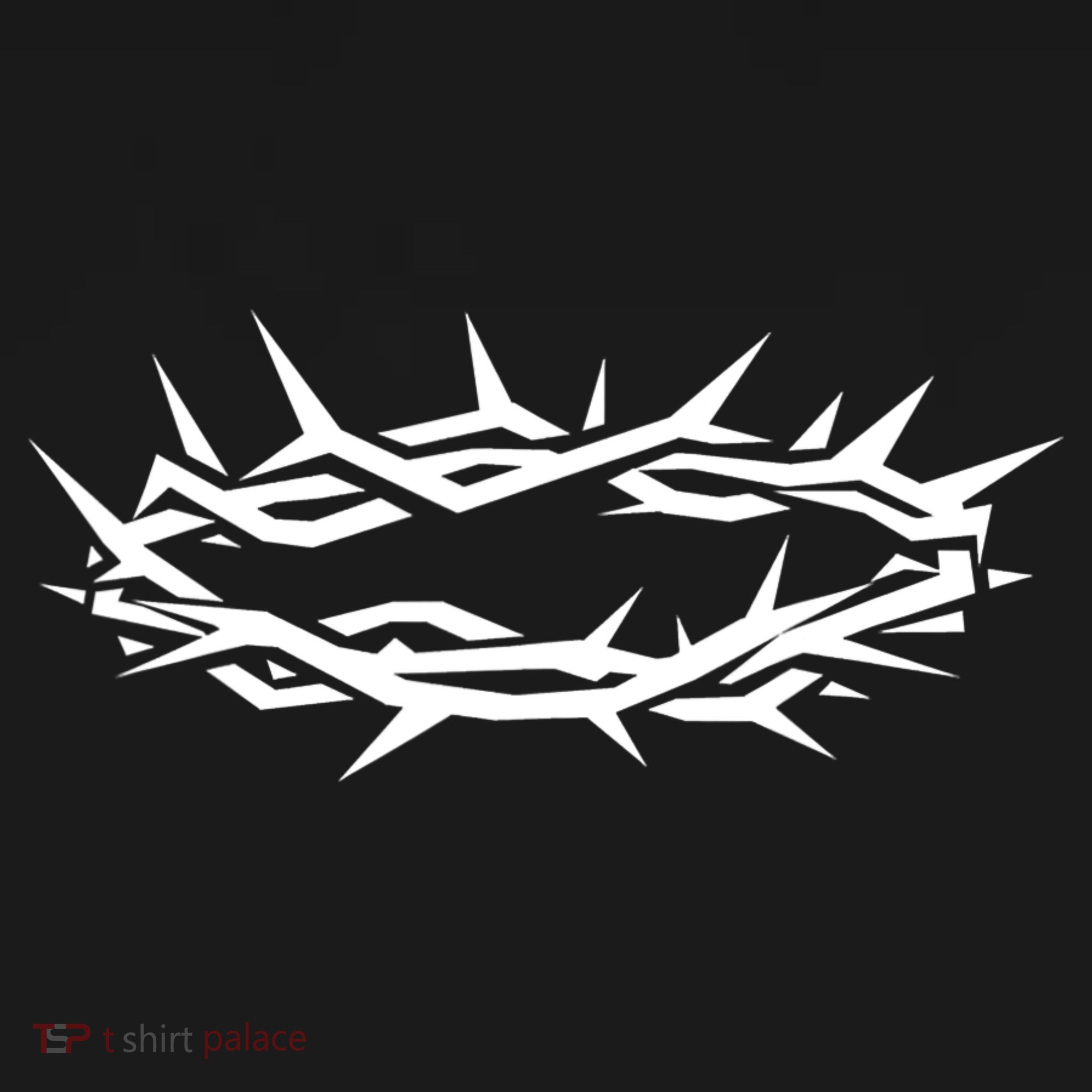 Christian Jesus Crown Of Thorn Good Friday & Easter. Ornament