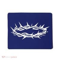 Christian Jesus Crown Of Thorn Good Friday & Easter. Mousepad thumb 0