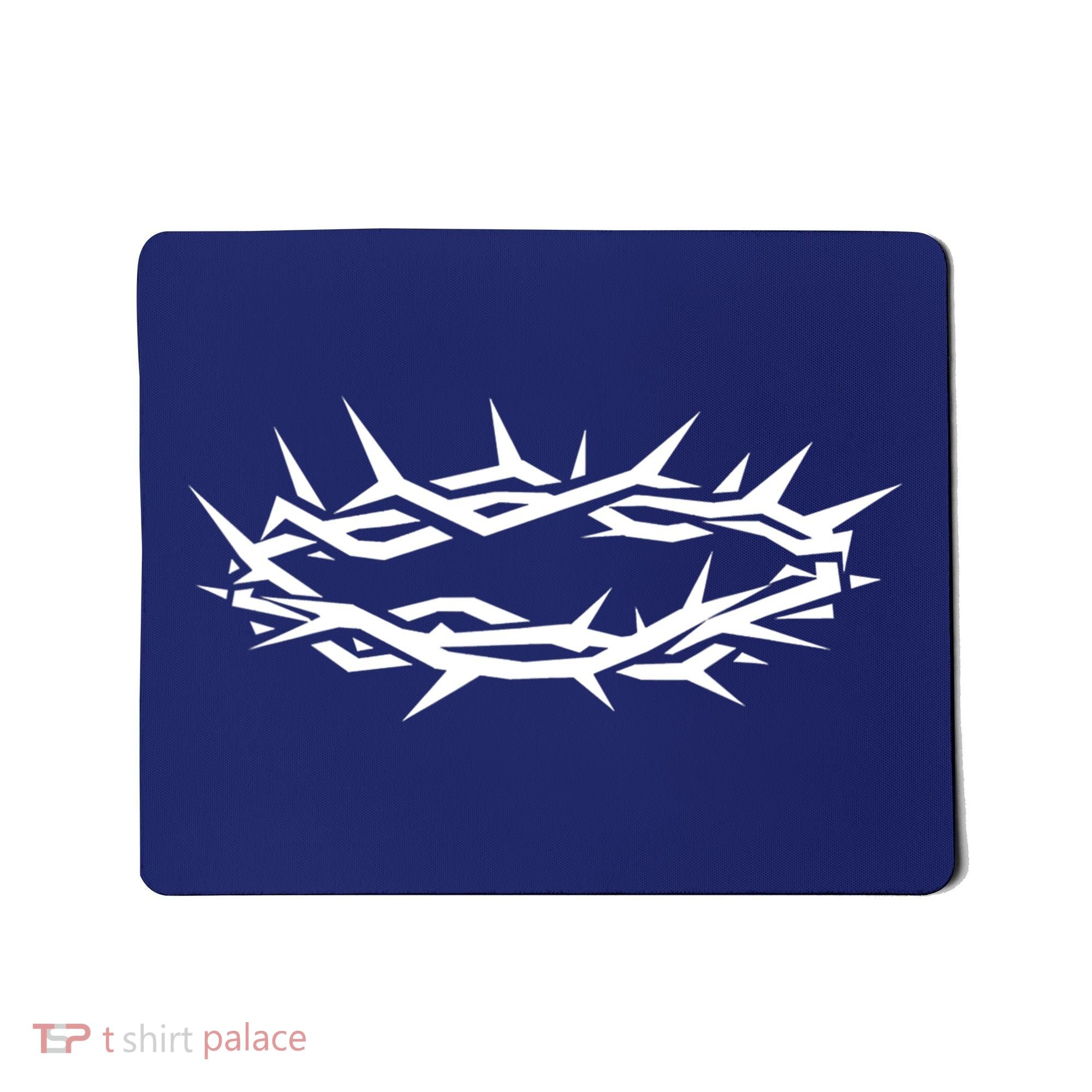 Christian Jesus Crown Of Thorn Good Friday & Easter. Mousepad