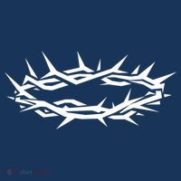 Christian Jesus Crown Of Thorn Good Friday & Easter. Mousepad thumb 1