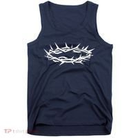 Christian Jesus Crown Of Thorn Good Friday & Easter. Tank Top thumb 0