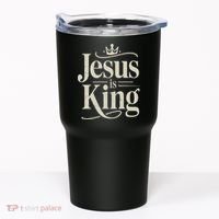 Christian Jesus Christ Is King God Son Tumbler thumb 0