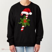 Christmas Jolly Candy Cane Women's Sweatshirt thumb 0