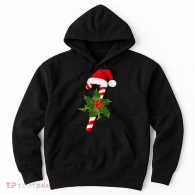 Christmas Jolly Candy Cane Hoodie