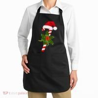 Christmas Jolly Candy Cane Apron thumb 2