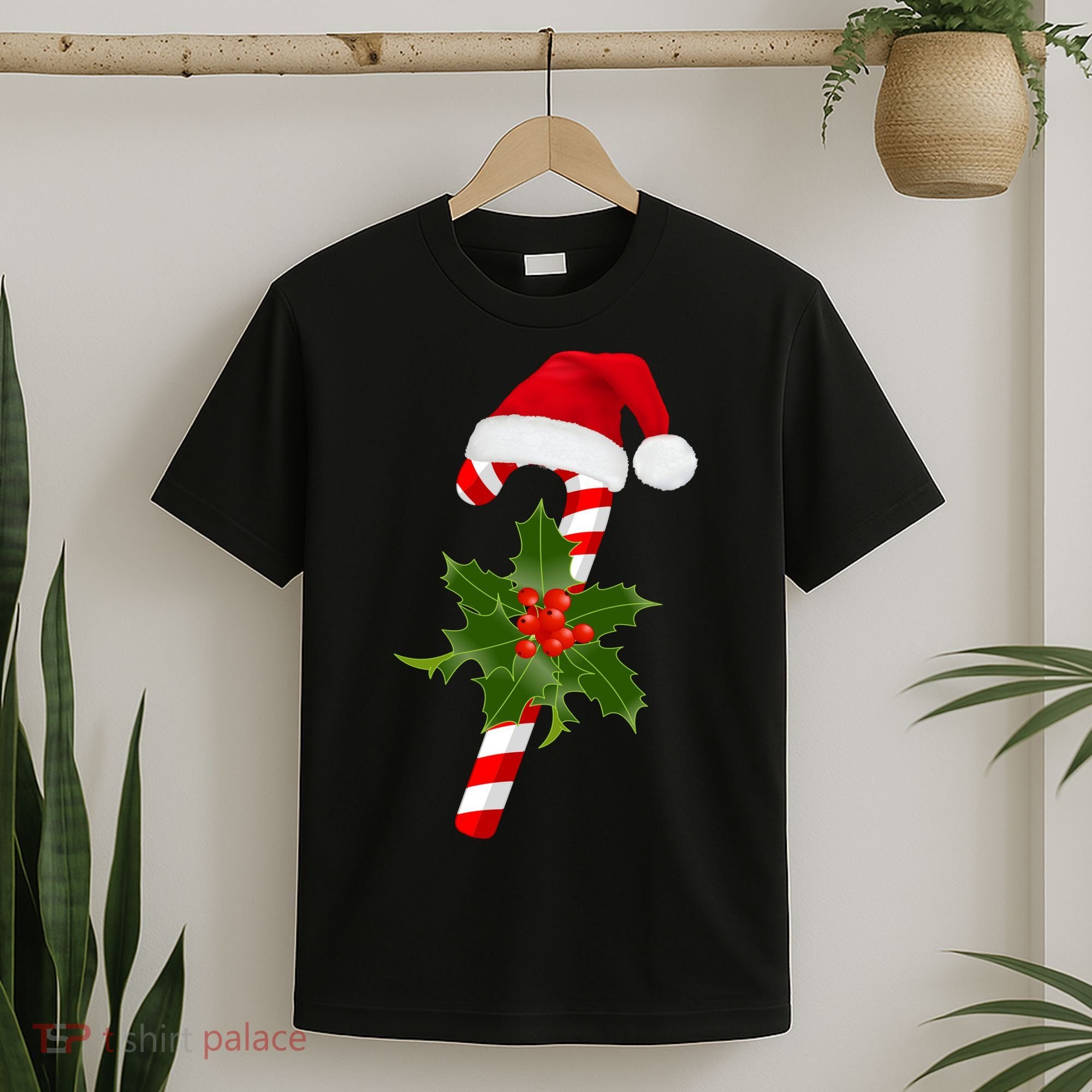 Christmas Jolly Candy Cane T-Shirt
