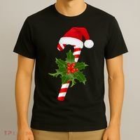 Christmas Jolly Candy Cane T-Shirt thumb 3