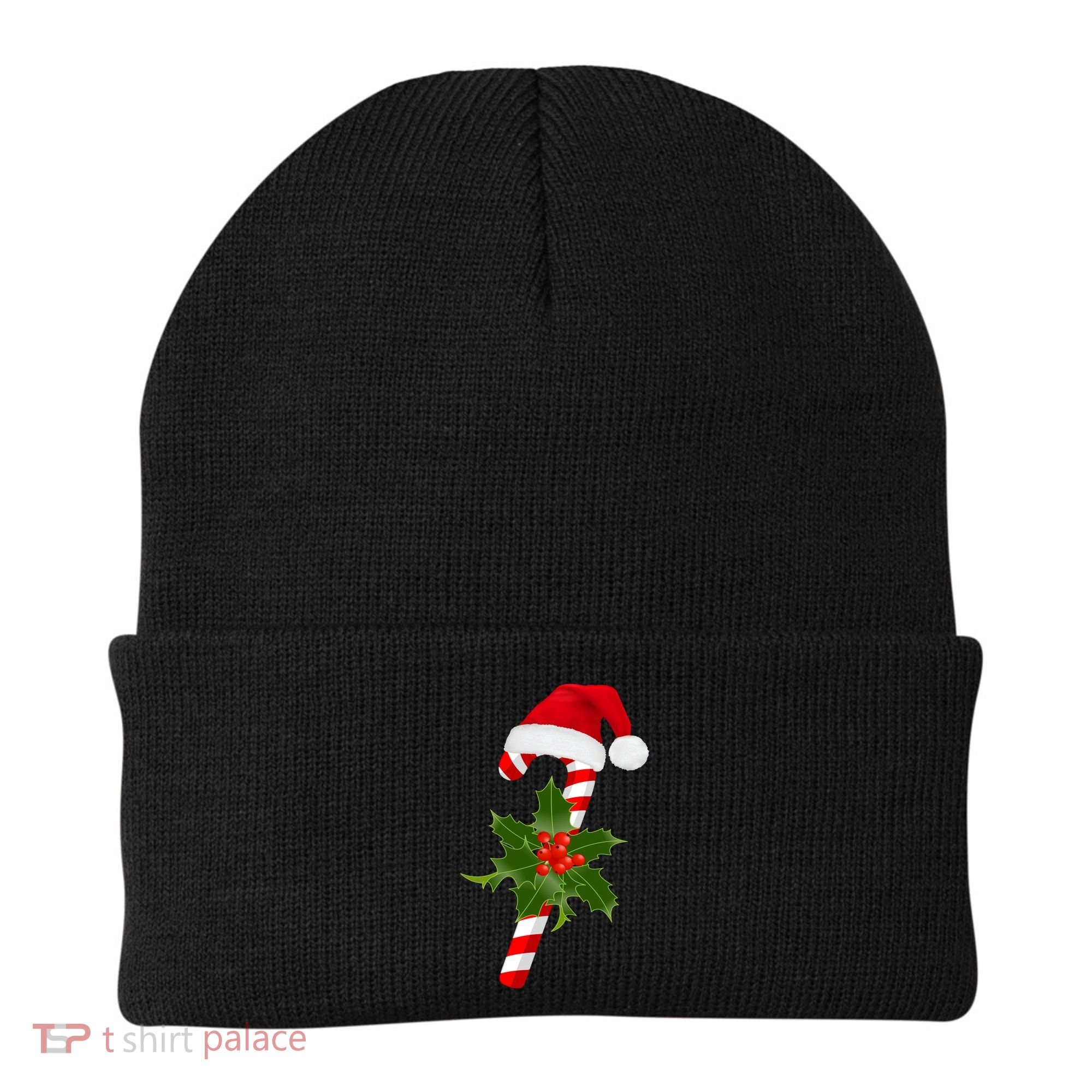 Christmas Jolly Candy Cane Beanie