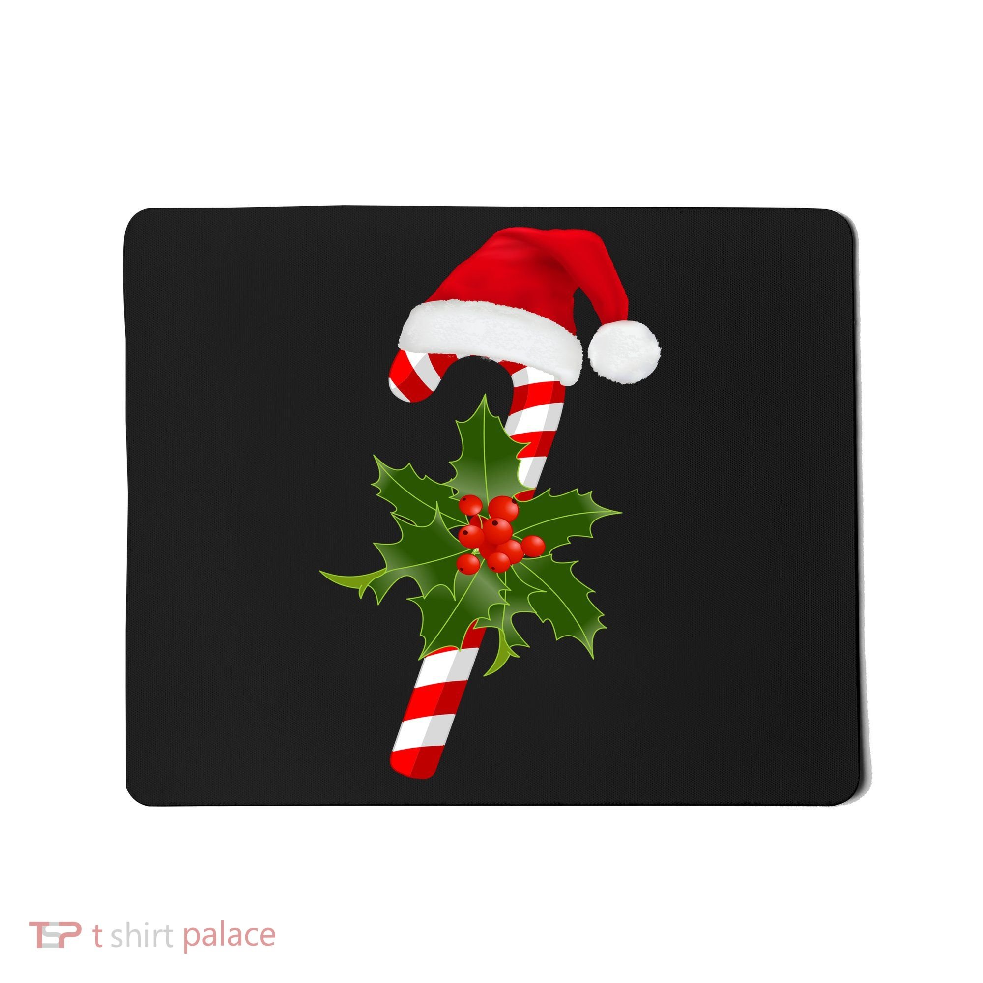 Christmas Jolly Candy Cane Mousepad