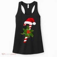 Christmas Jolly Candy Cane Women's Tank Top thumb 0