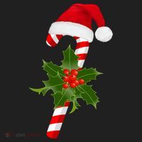 Christmas Jolly Candy Cane Hat thumb 2