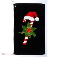 Christmas Jolly Candy Cane Golf Towel thumb 0