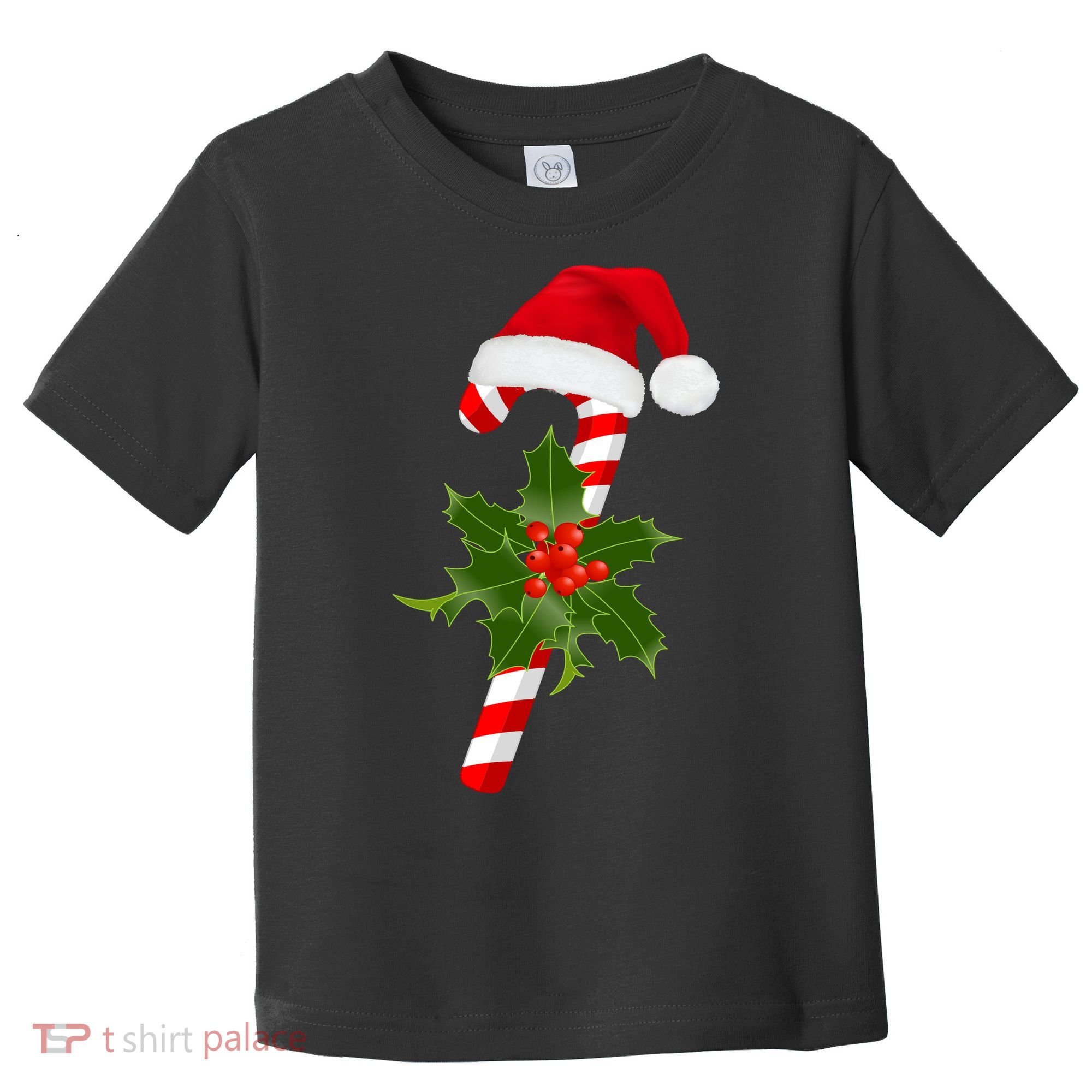 Christmas Jolly Candy Cane Toddler T-Shirt