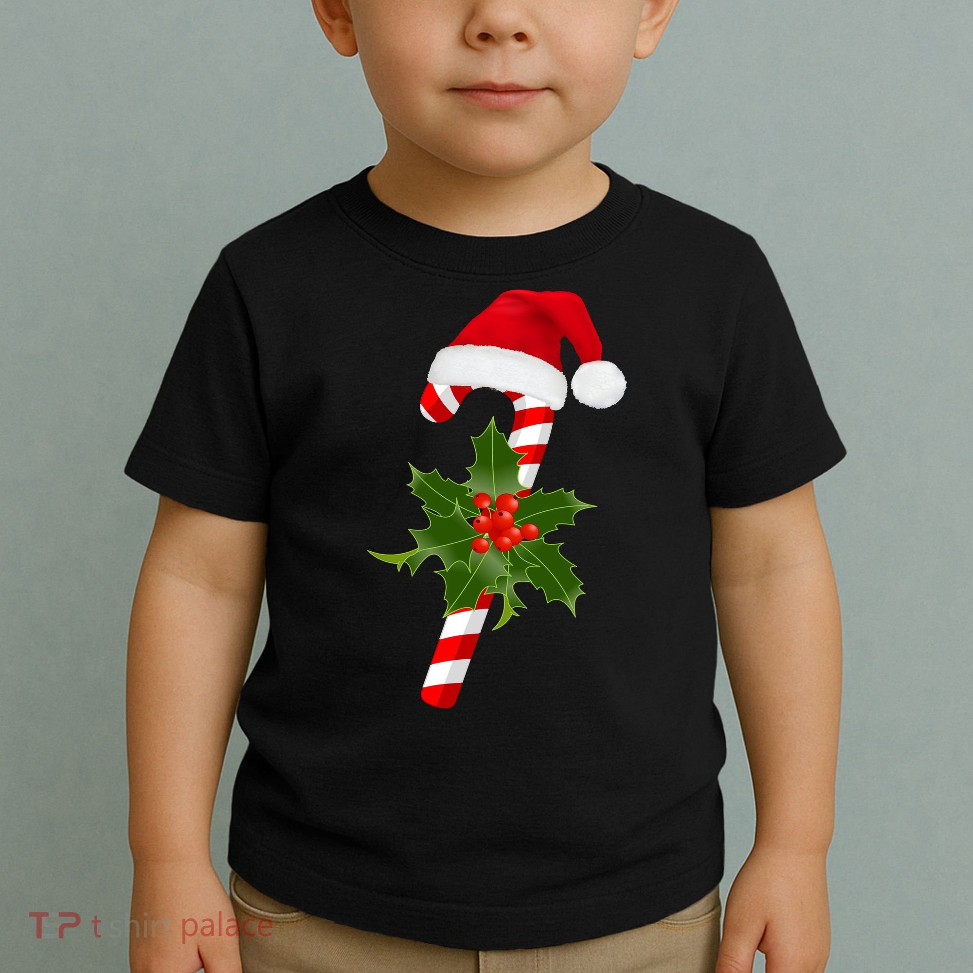 Christmas Jolly Candy Cane Toddler T-Shirt