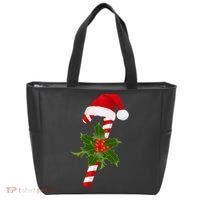 Christmas Jolly Candy Cane Tote Bag thumb 0