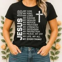 Christian Jesus Women's T-Shirt thumb 2