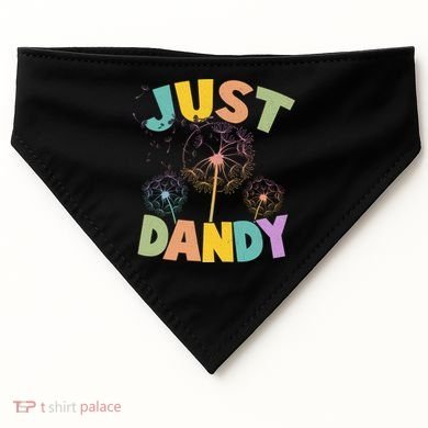Cute Just Dandy Springtime Dandelions USA-Made Doggie Bandana