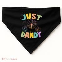 Cute Just Dandy Springtime Dandelions USA-Made Doggie Bandana thumb 0