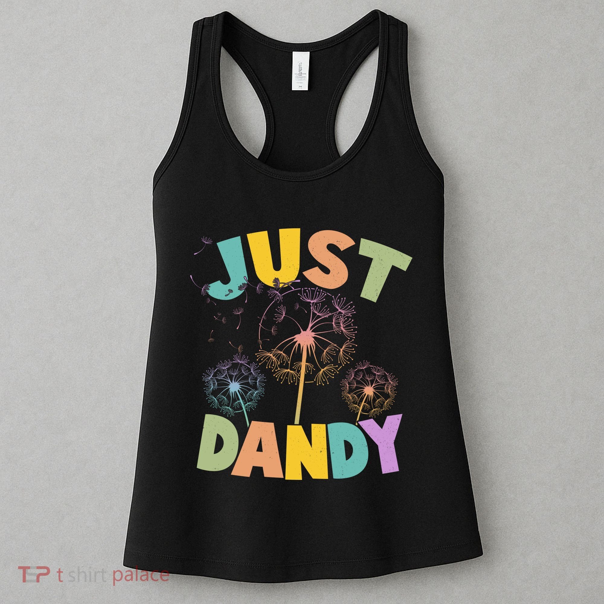Cute Just Dandy Springtime Dandelions Women's Tank Top