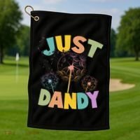 Cute Just Dandy Springtime Dandelions Golf Towel thumb 1